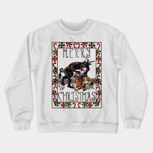 Merry Christmas Krampus Crewneck Sweatshirt